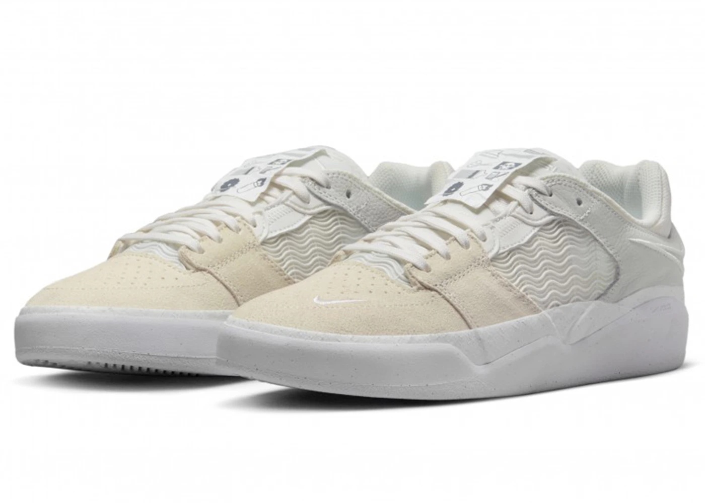 Nike SB Ishod Wair Premium Warning Label Summit White - 2