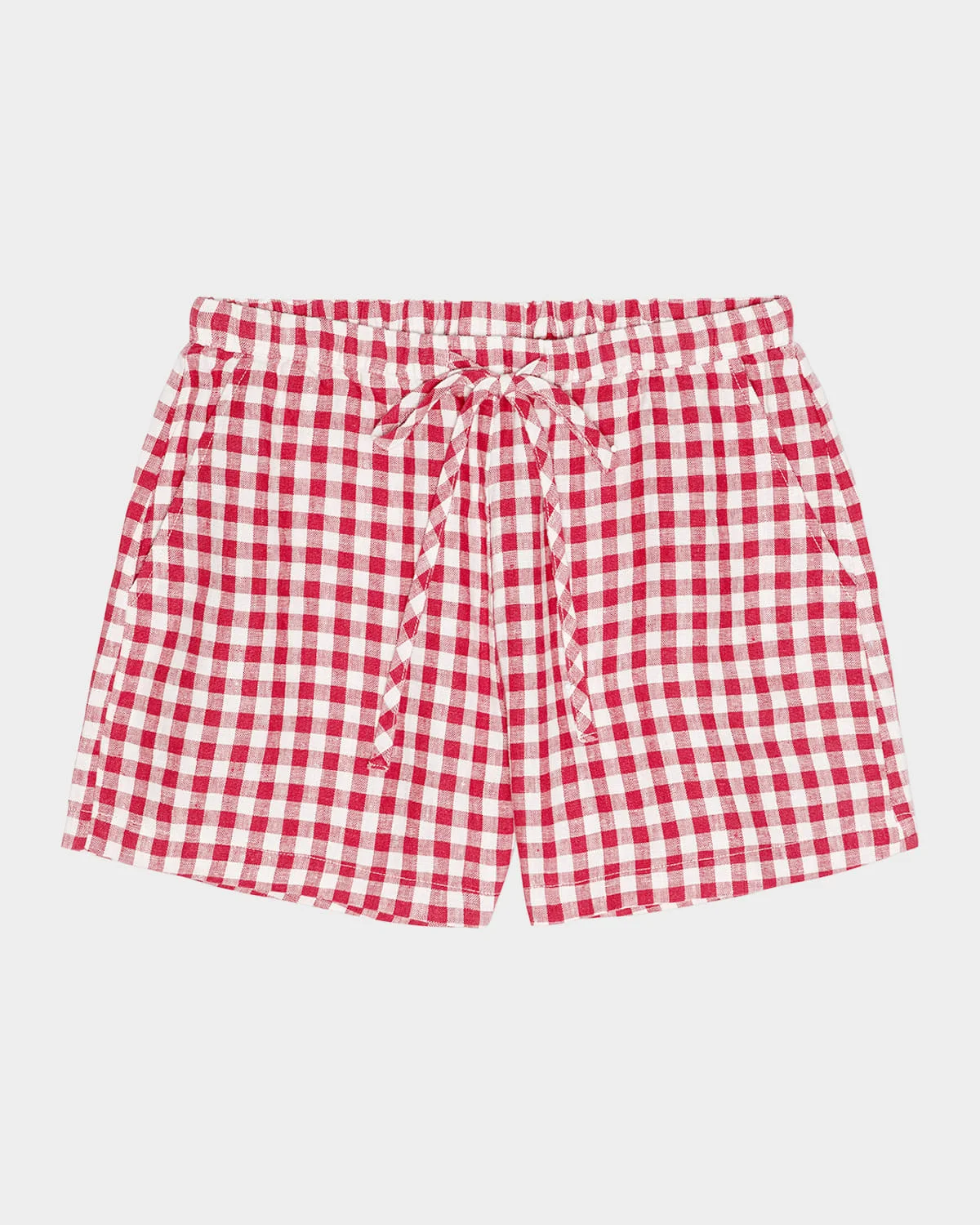 Jenner Linen Drawstring Shorts - 1