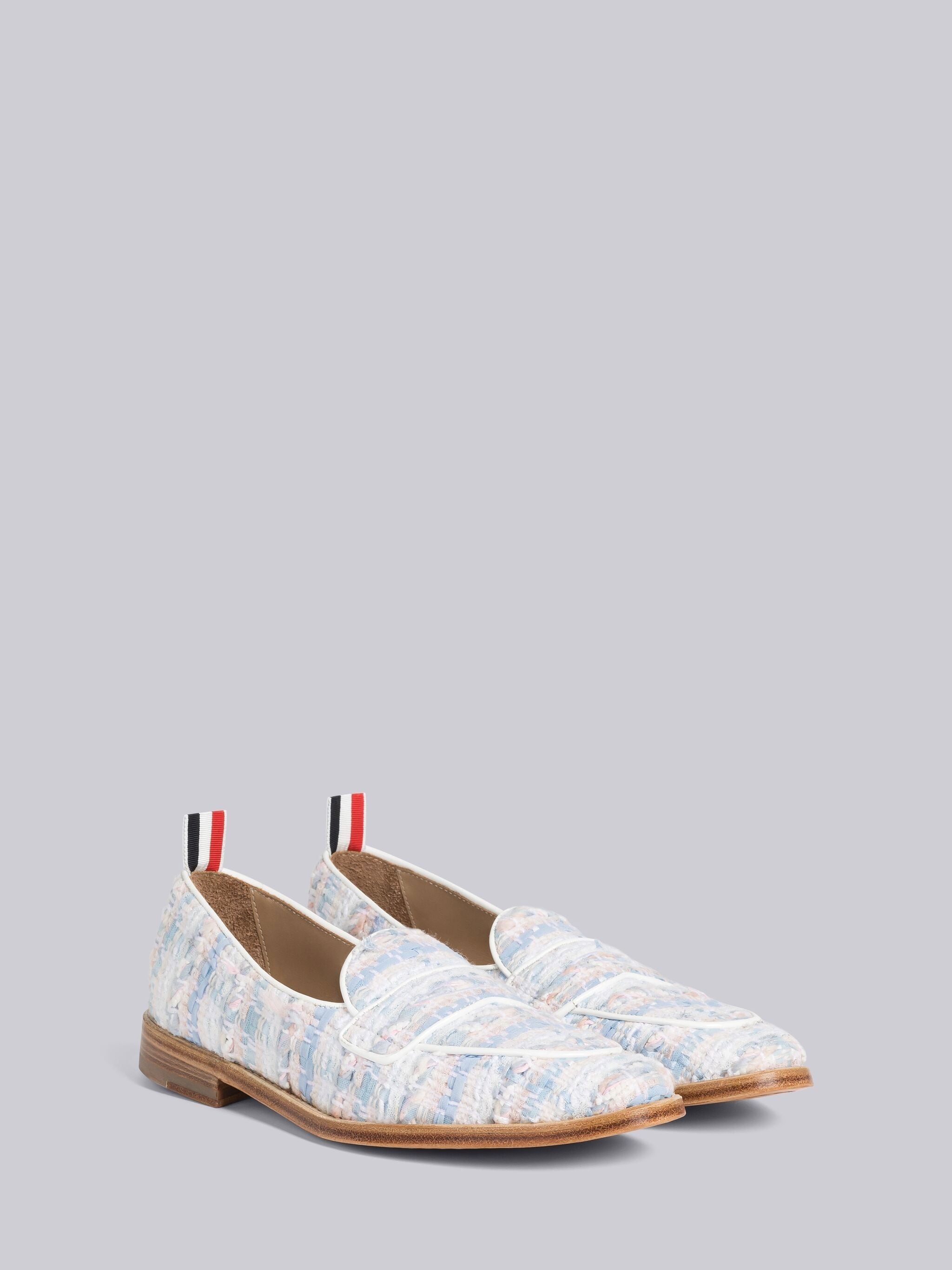 Gunclub Check Chiffon Tweed Varsity Penny Loafer - 3