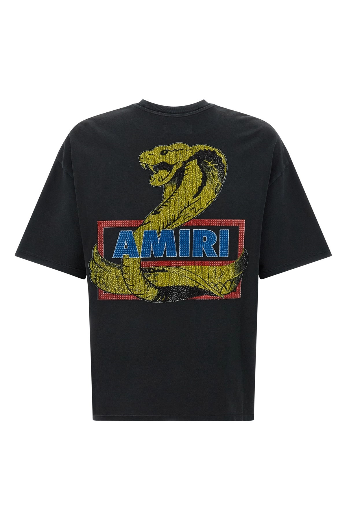'Amiri Crystal Cobra' T-shirt - 2