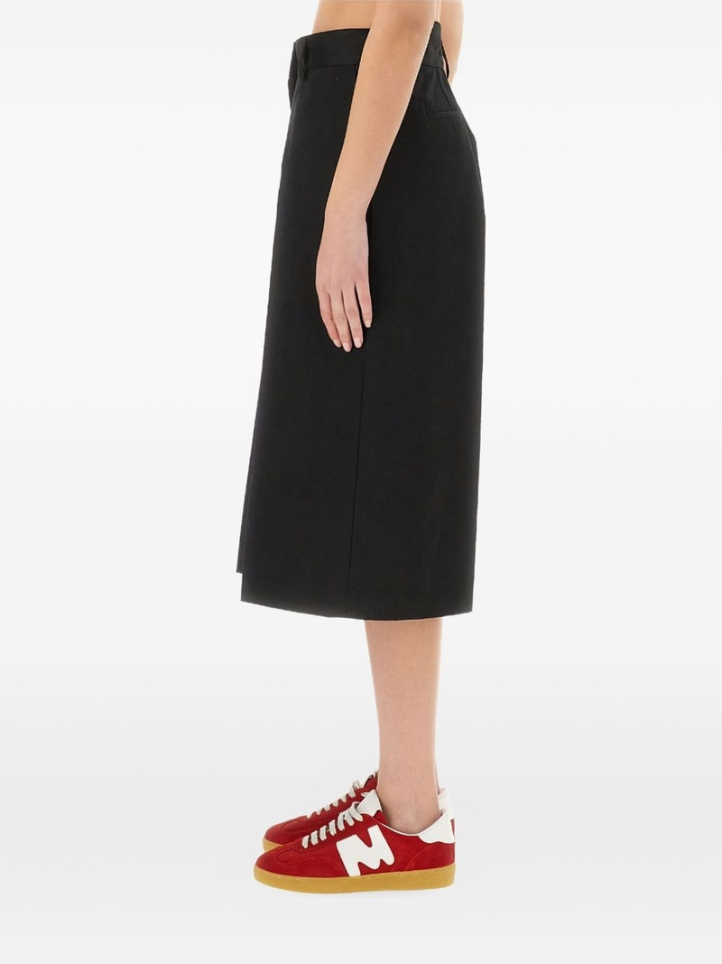 MSGM pleated shorts outlook