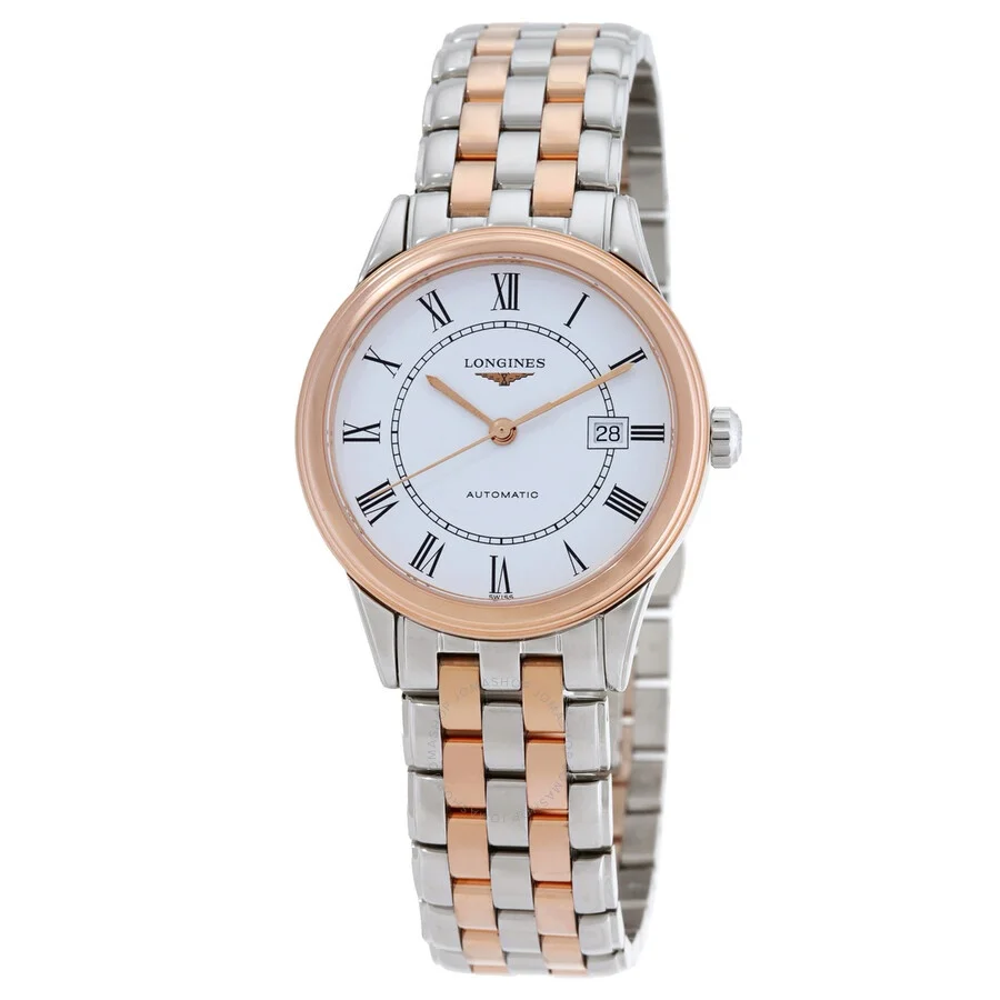 Longines Flagship Automatic Ladies Two Tone Watch L4.374.3.91.7 - 1