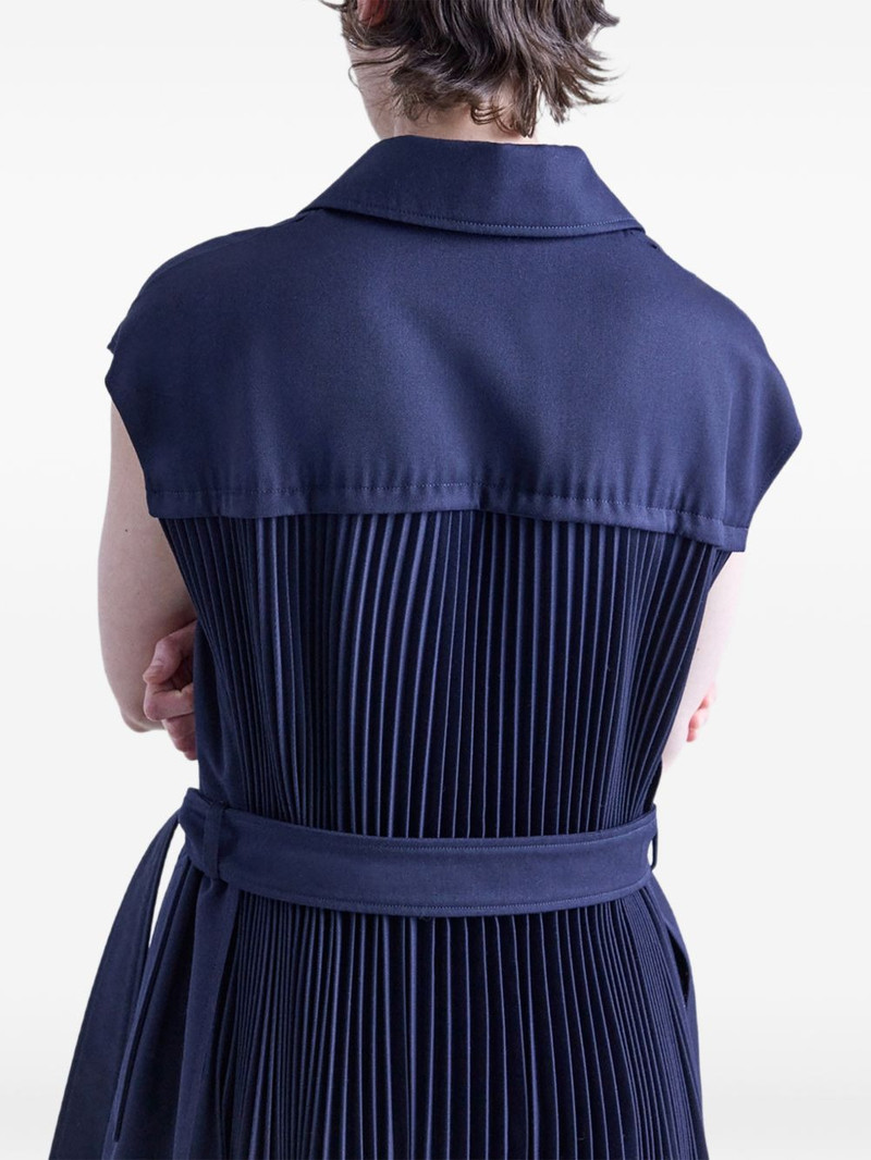Lennox pleated trench coat 5