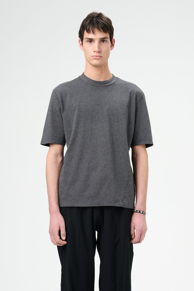 Our Legacy Big T-Shirt Dark Grey Melange outlook