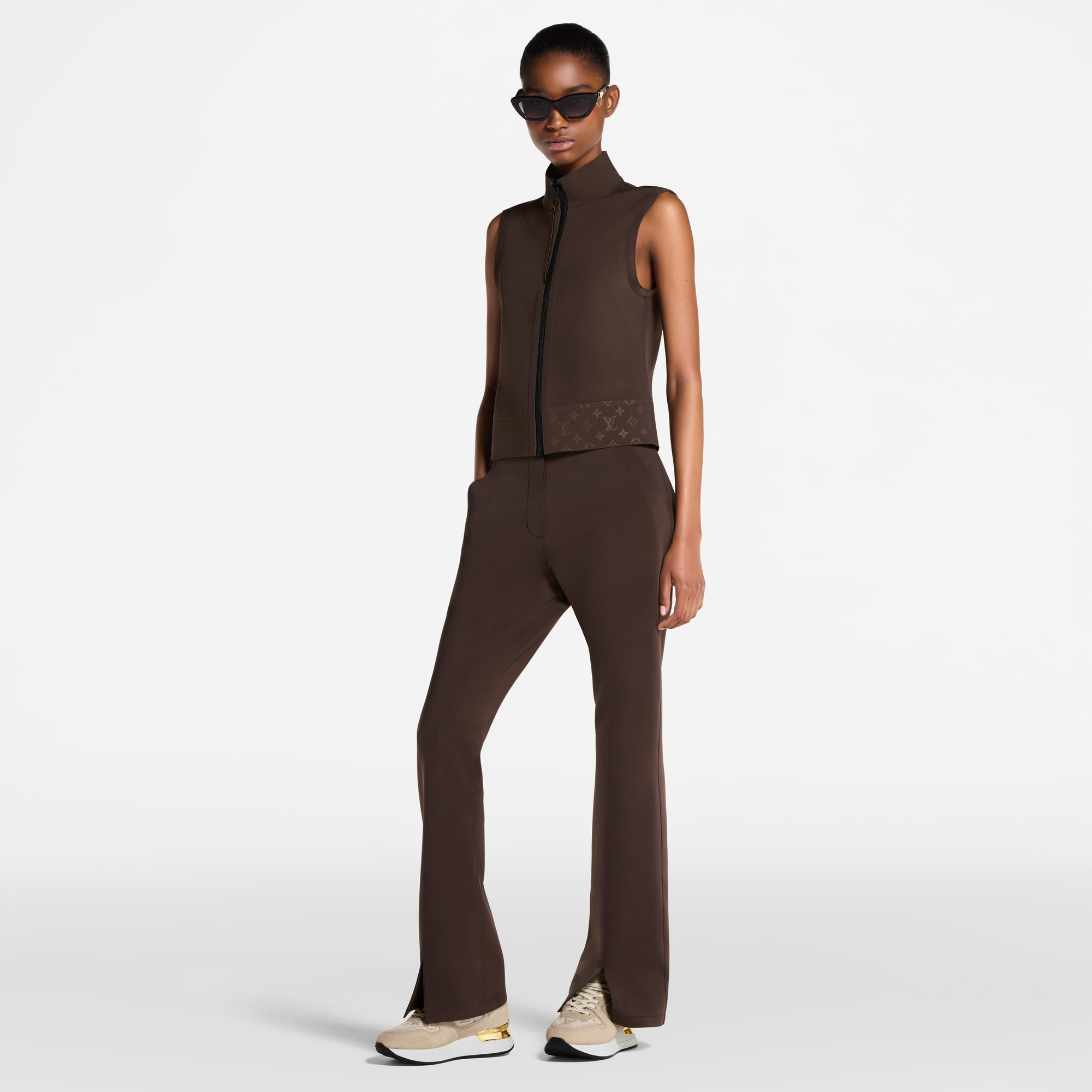 Technical Jersey Zip-Up Gilet - 6