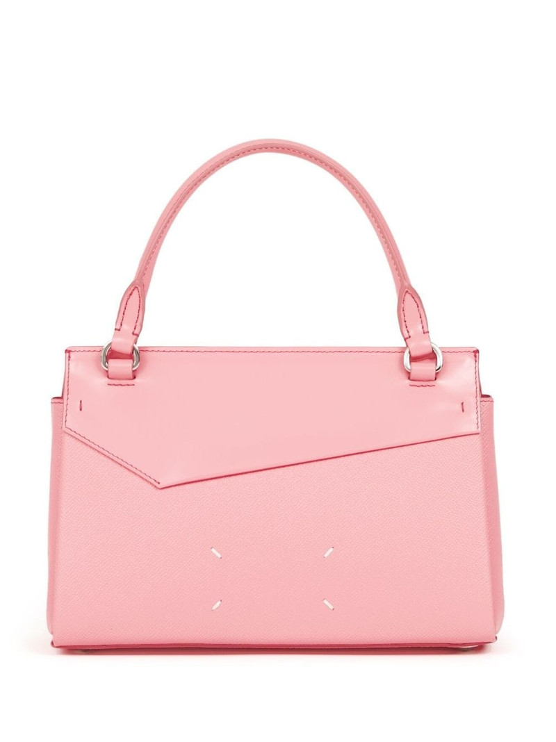 Maison Margiela small grained leather tote bag outlook