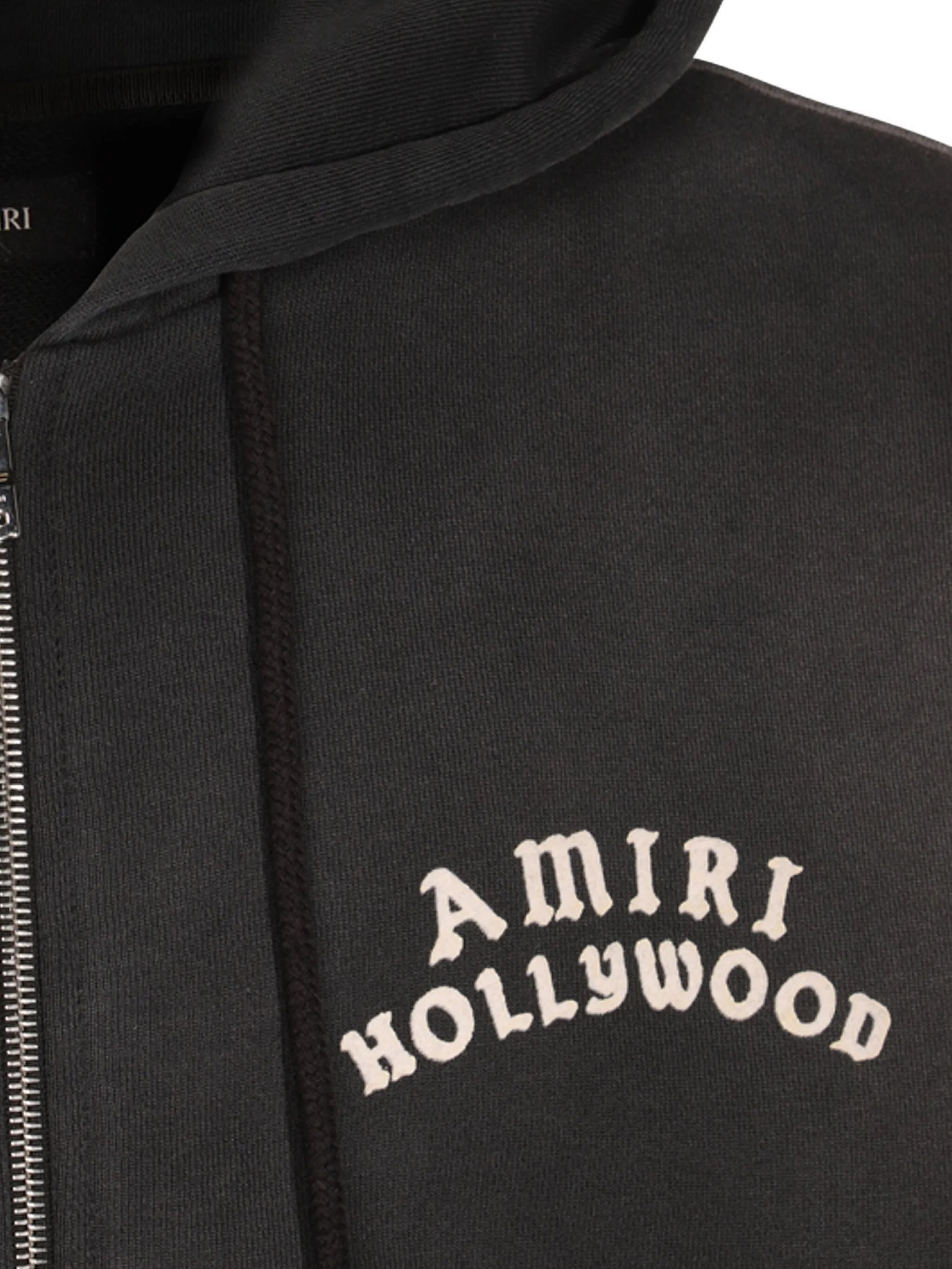 Amiri Logo-embroidered Zip-up Hoodie - 3