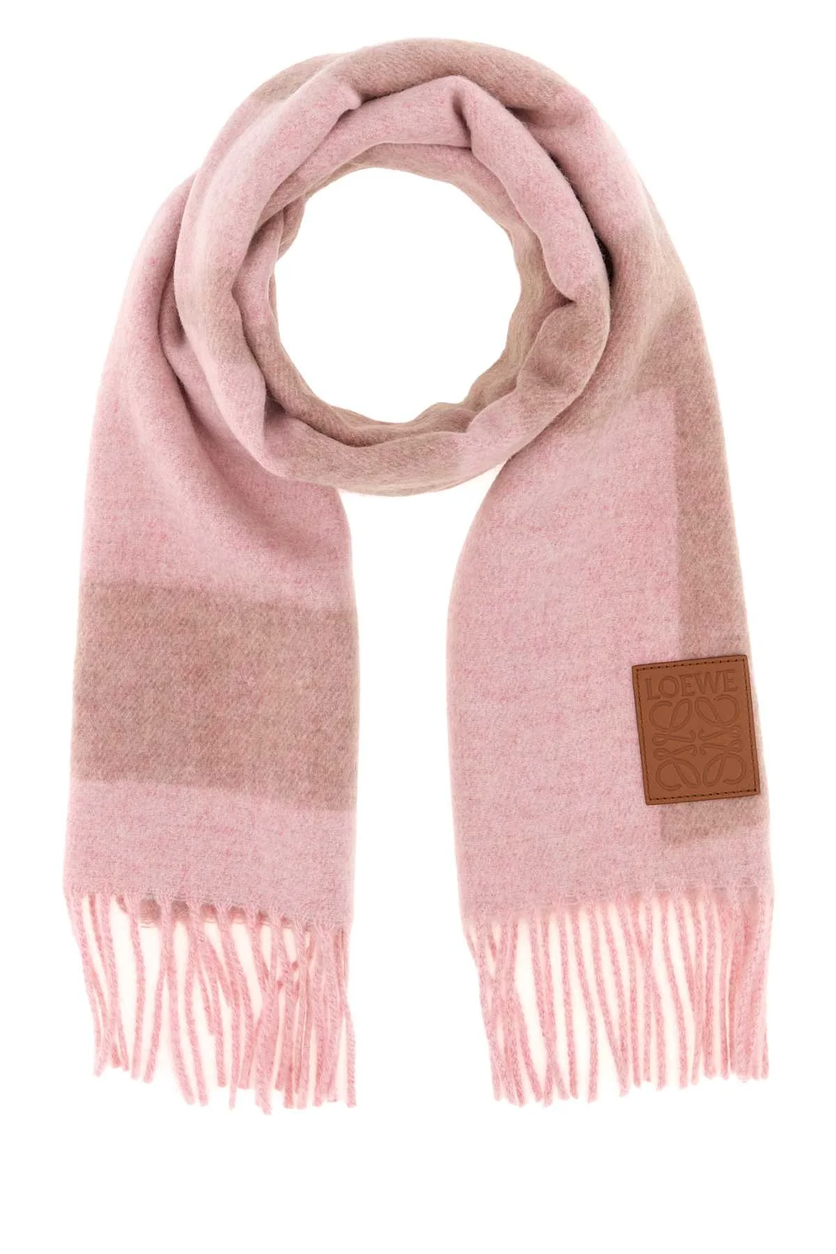 Loewe Women Embroidered Cashmere Scarf - 1