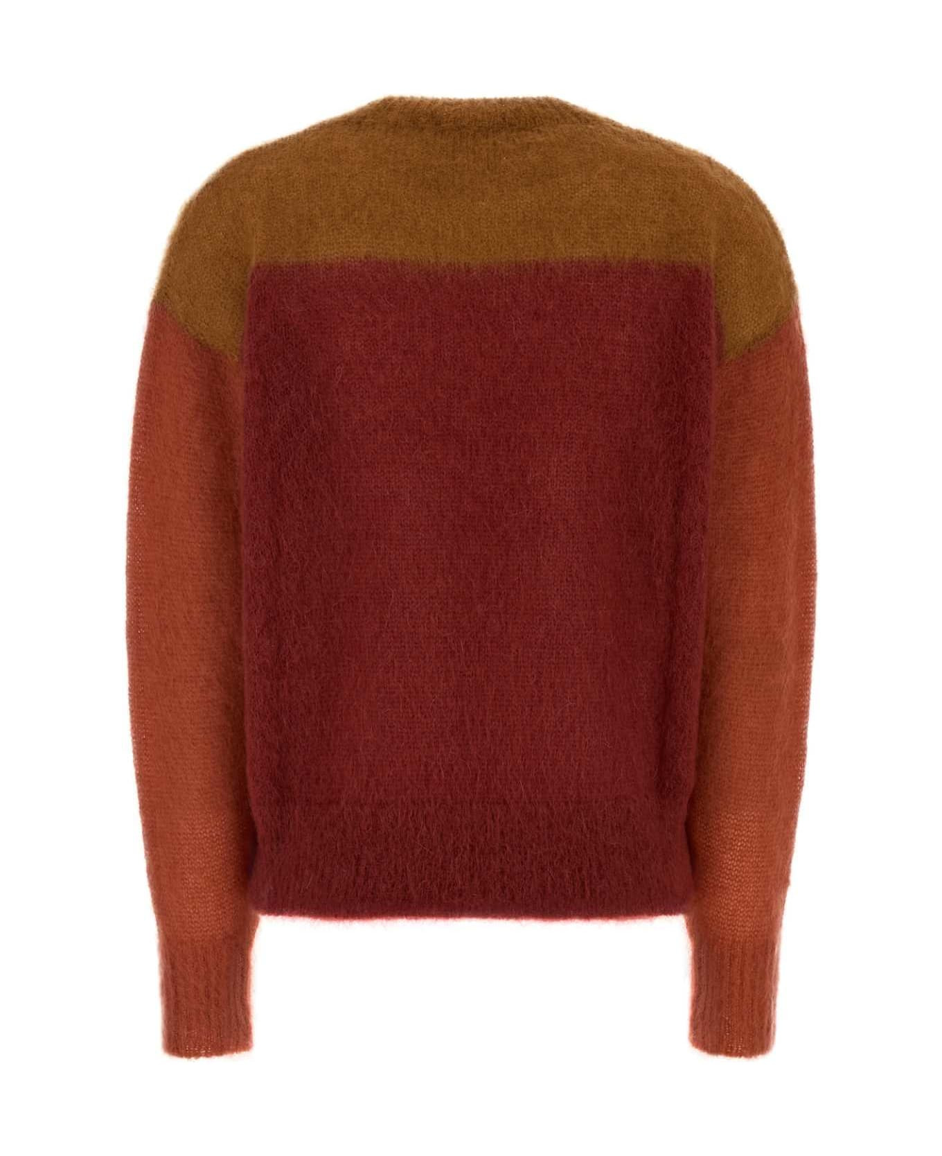Multicolor Mohair Blend Madeline Sweater - 2