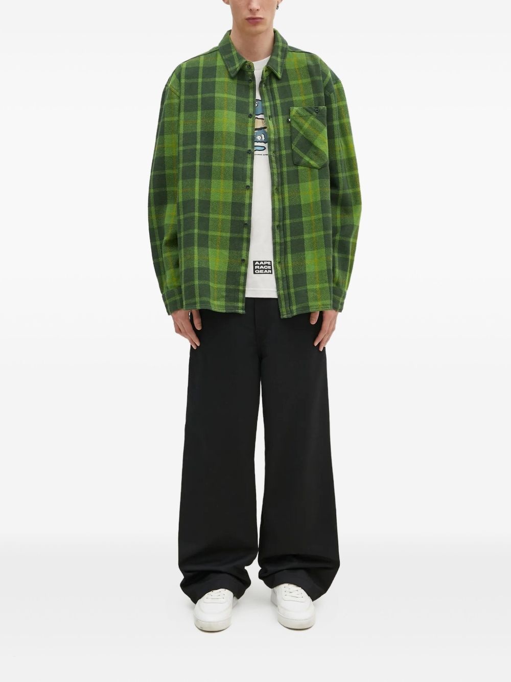 checked shirt - 2