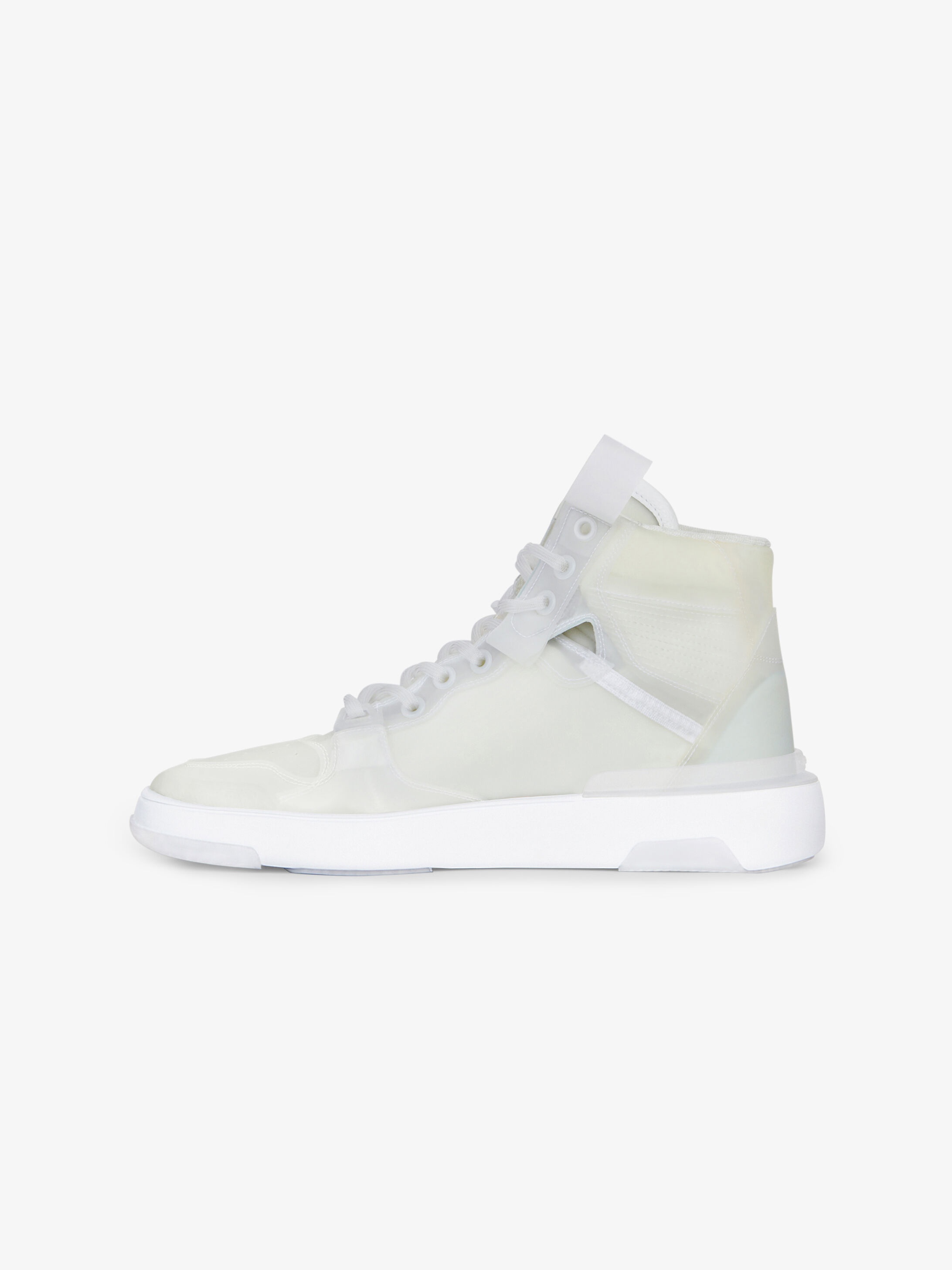 Wing mid transparent sneakers - 5