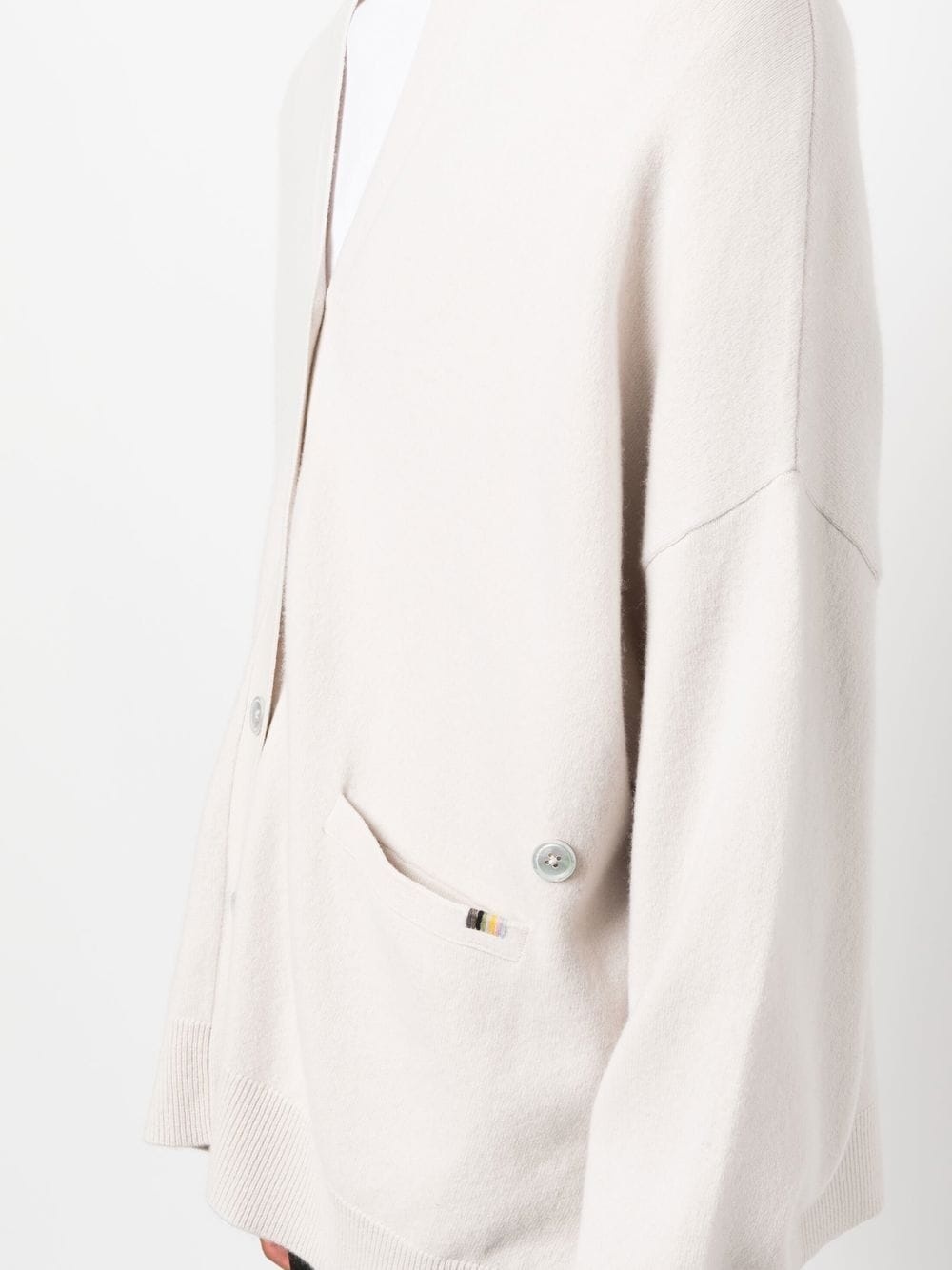 Tokyo fine-knit buttoned cardigan - 8