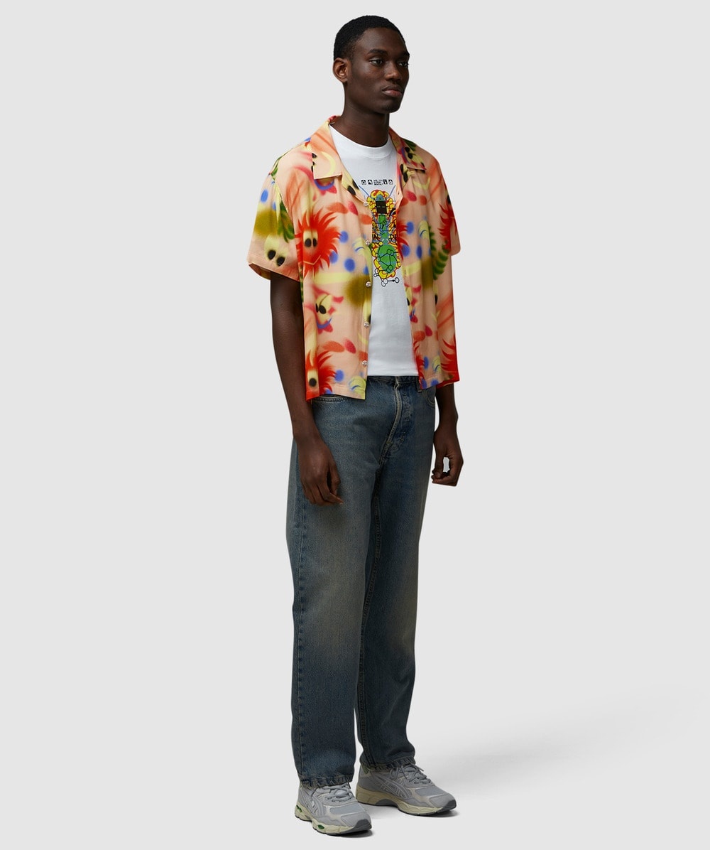 Fuzzy friends short sleeve shirt - 6