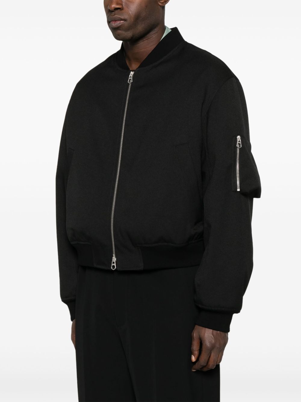 padded bomber jacket - 3