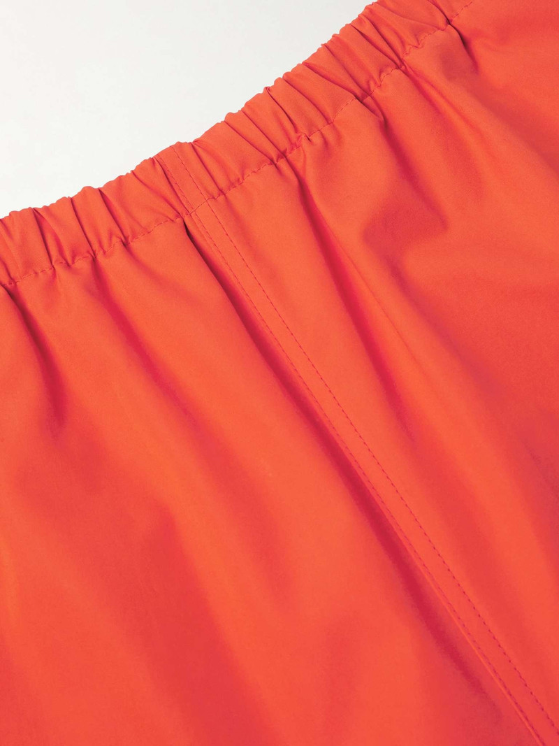 Logo-Appliquéd Wide-Leg Cotton Trousers 3