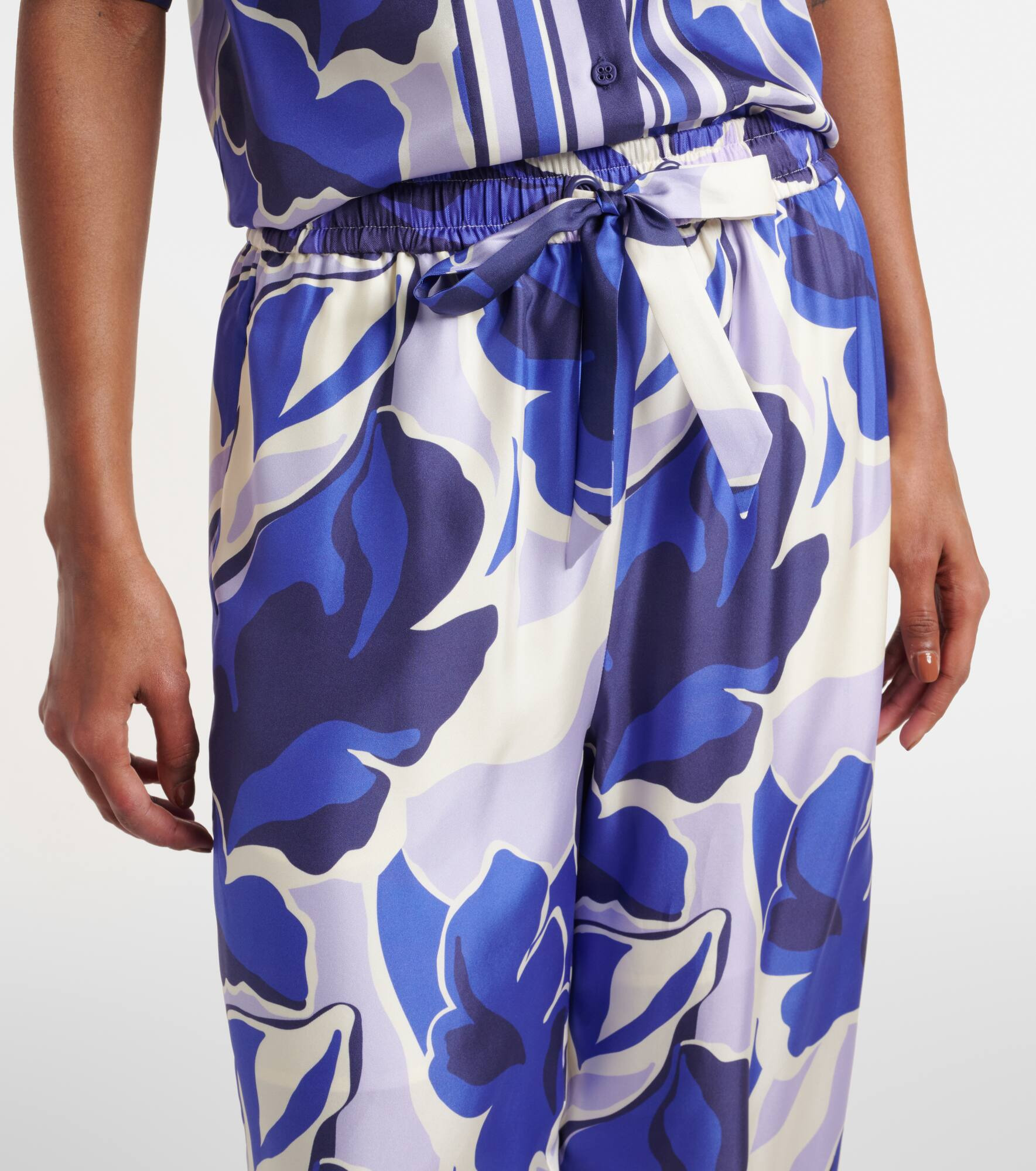 Paros printed wide-leg pants - 4