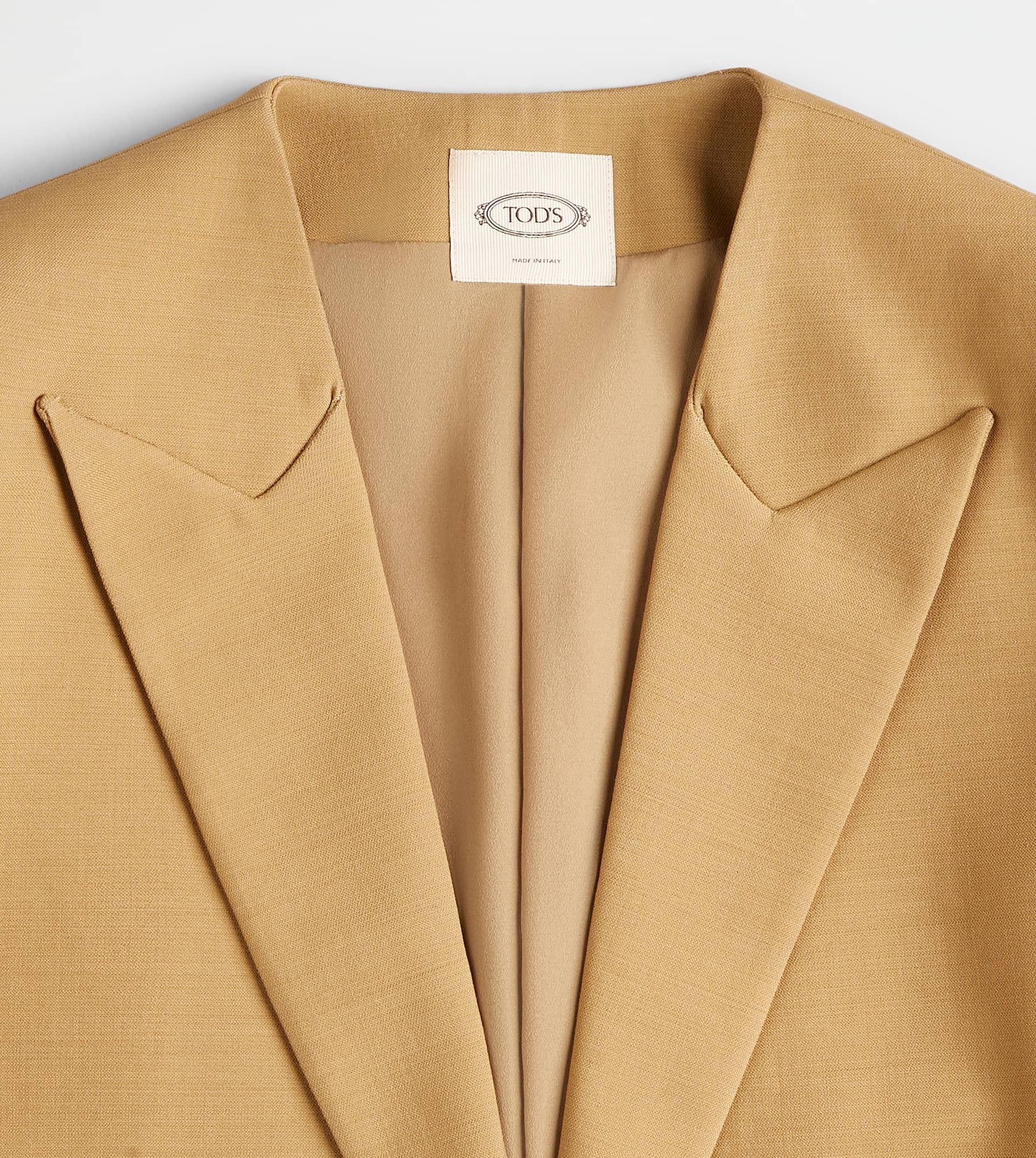 BLAZER IN WOOL - BEIGE - 9