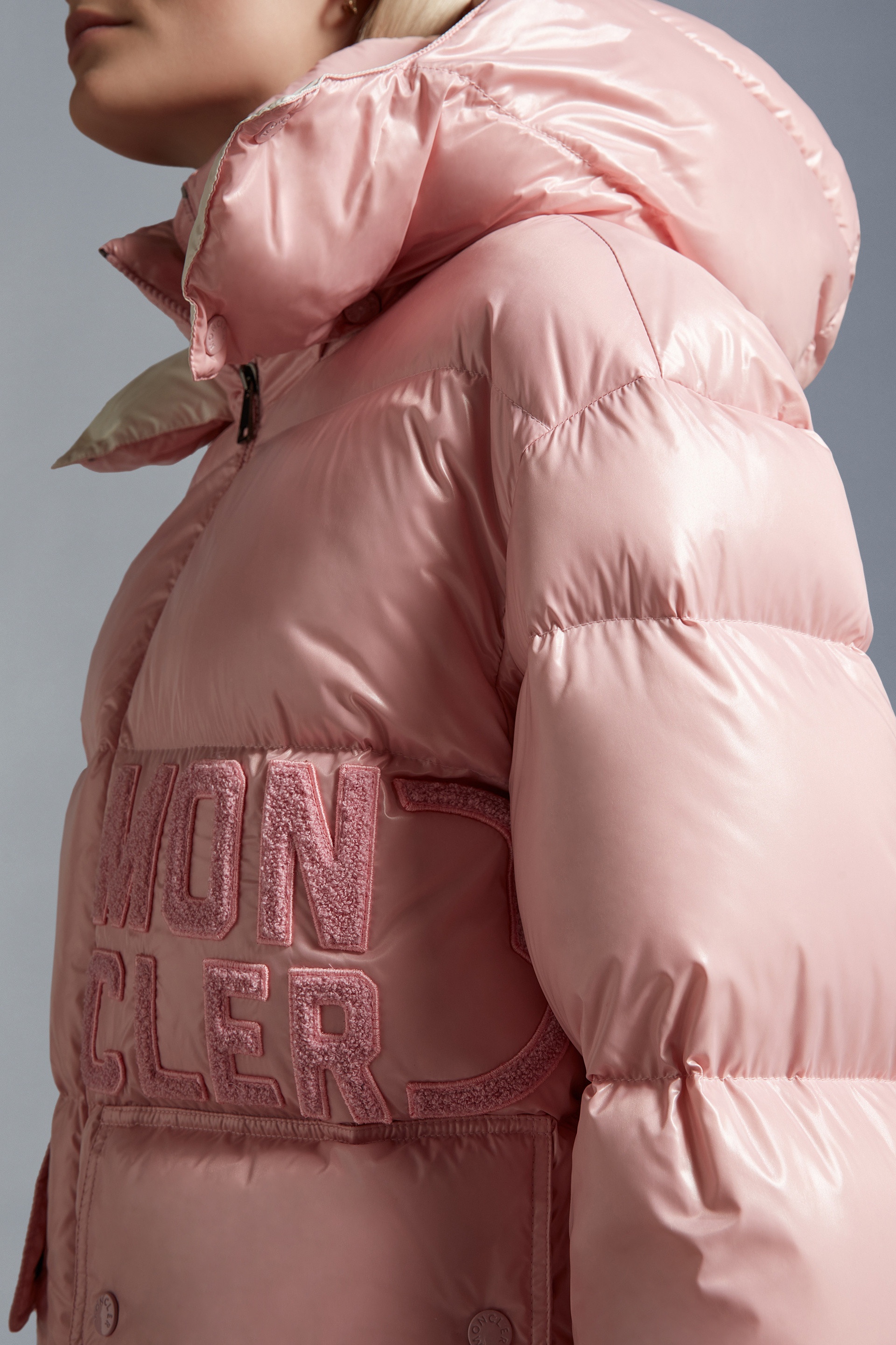 Moncler Abbaye Short Down Jacket | REVERSIBLE