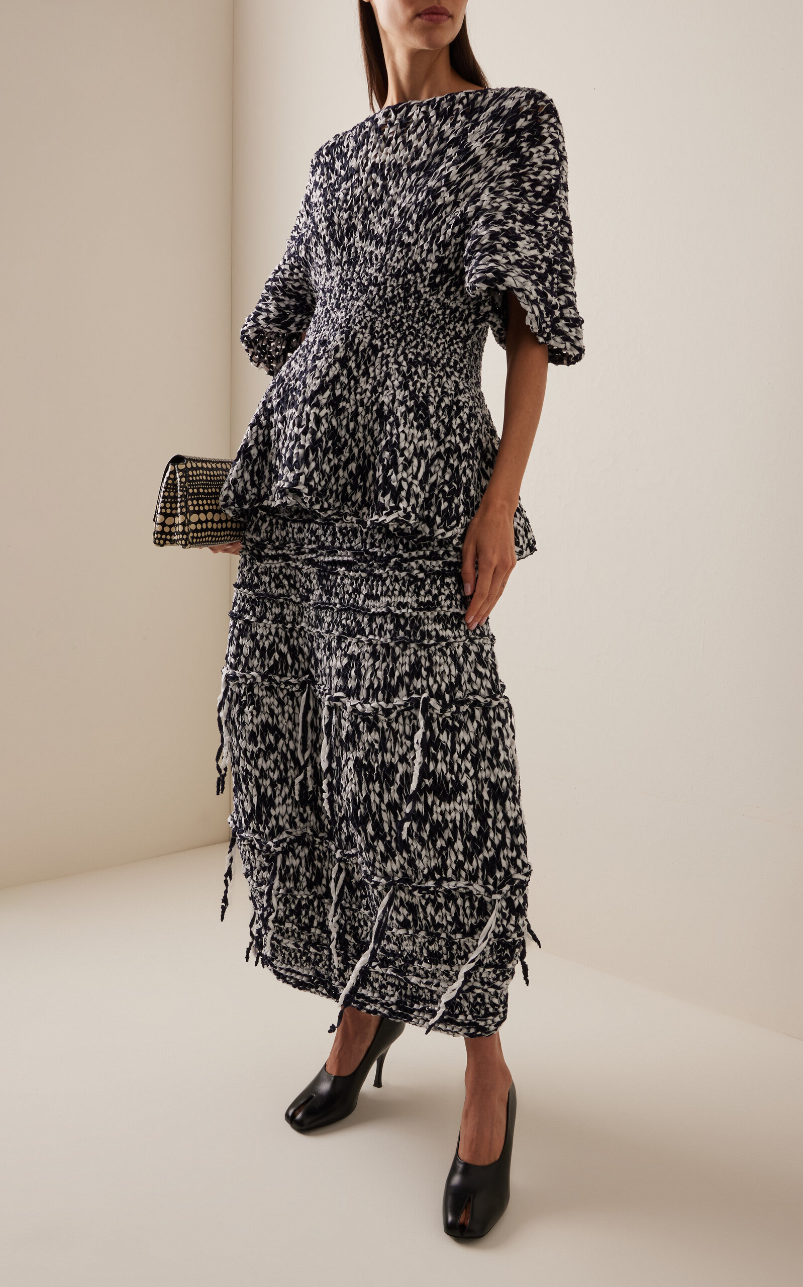 Inna Knit Cotton-Blend Maxi Skirt multi - 2