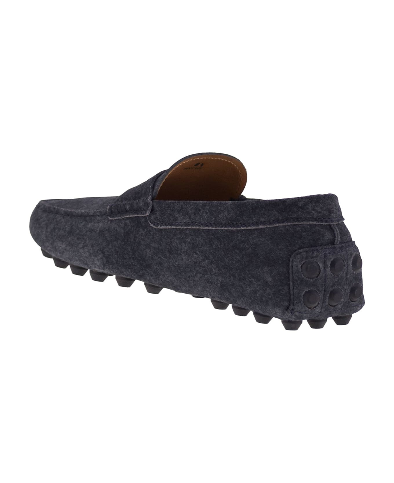 Gommino Bubble Sole In Suede Leather - 3
