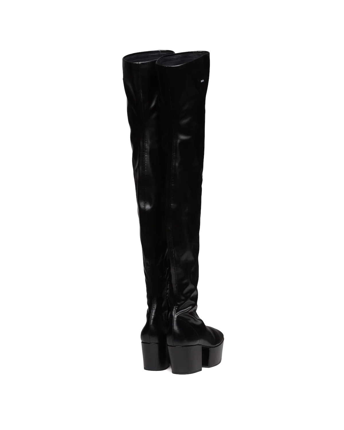 Nappa Tech over-the-knee platform boots - 3