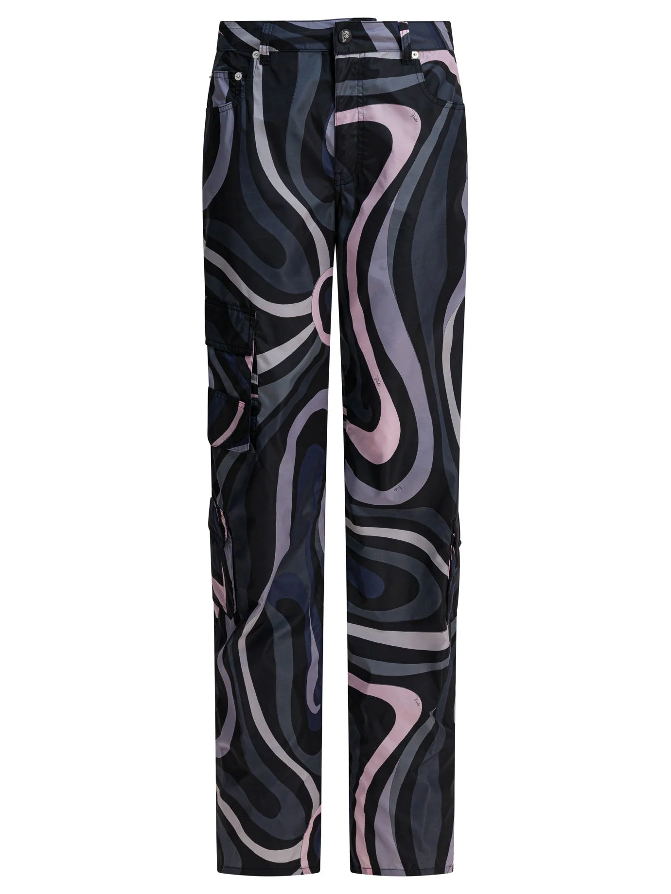 Pucci Marmo Print Cargo Pants - 1