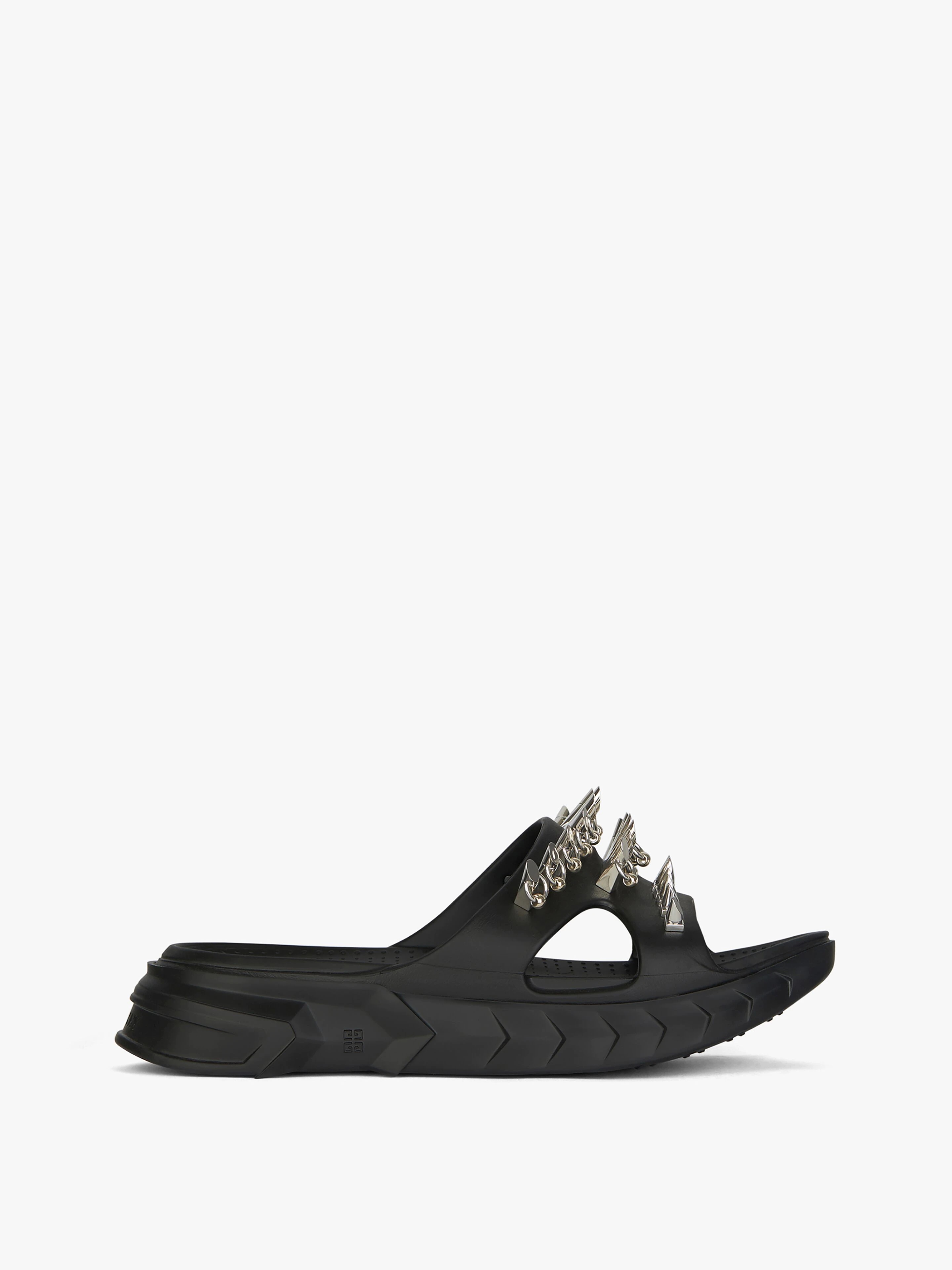 MARSHMALLOW SANDALS IN RUBBER WITH STUDS - 1