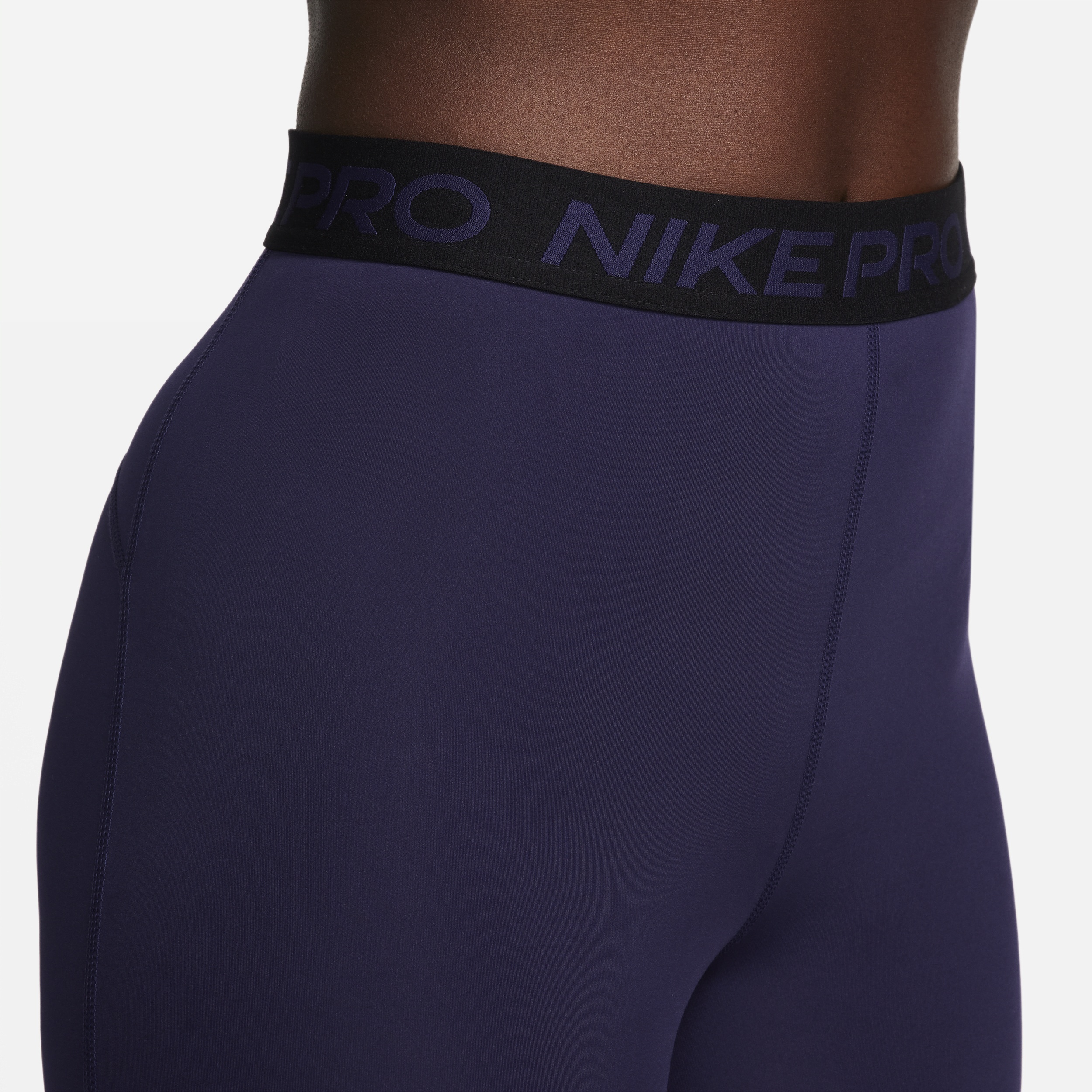 Women's Nike Pro 365 High-Waisted 7/8 Mesh Panel Leggings - 3