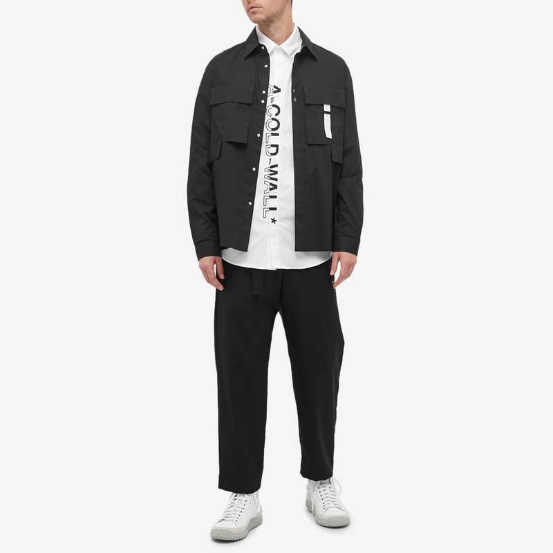 A-COLD-WALL* A-COLD-WALL* Logo Button Down Shirt outlook