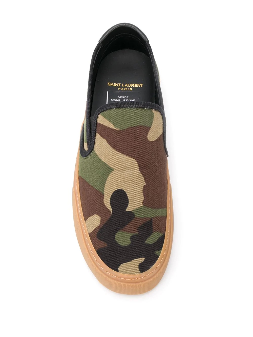 Venice camouflage slip-on sneakers - 4