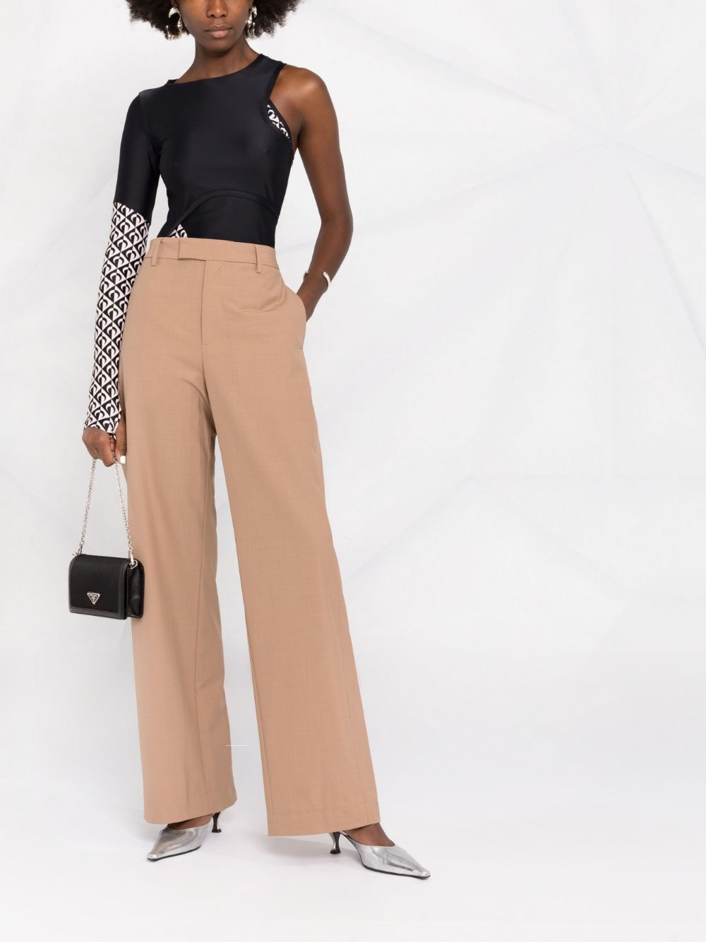 tailored wide-leg trousers - 2