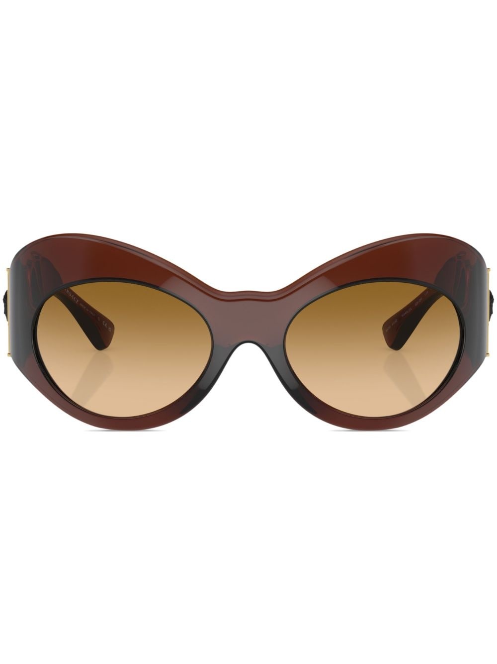 Medusa Head oversize-frame sunglasses - 1