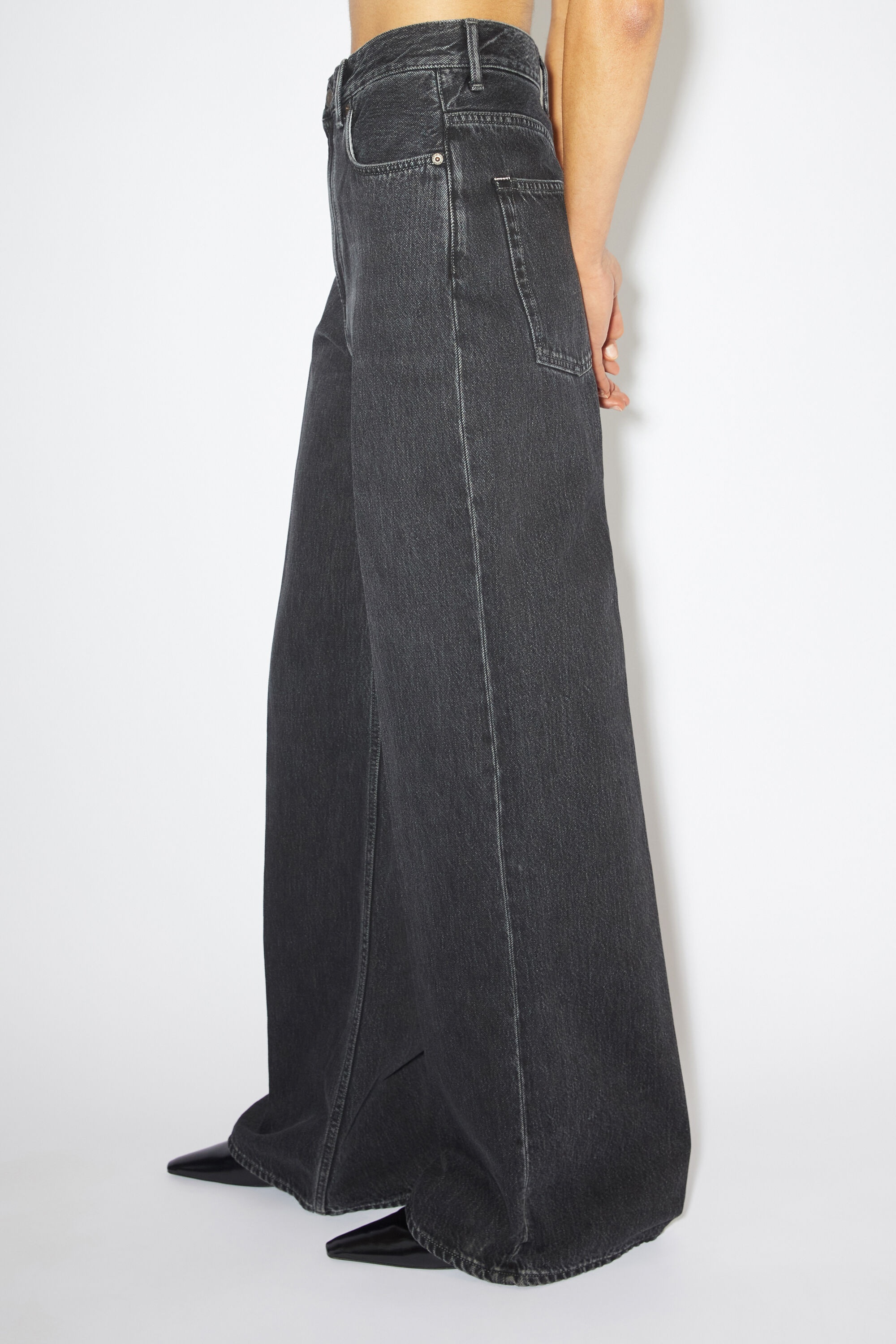 Relaxed fit jeans - 2022F - Black - 4