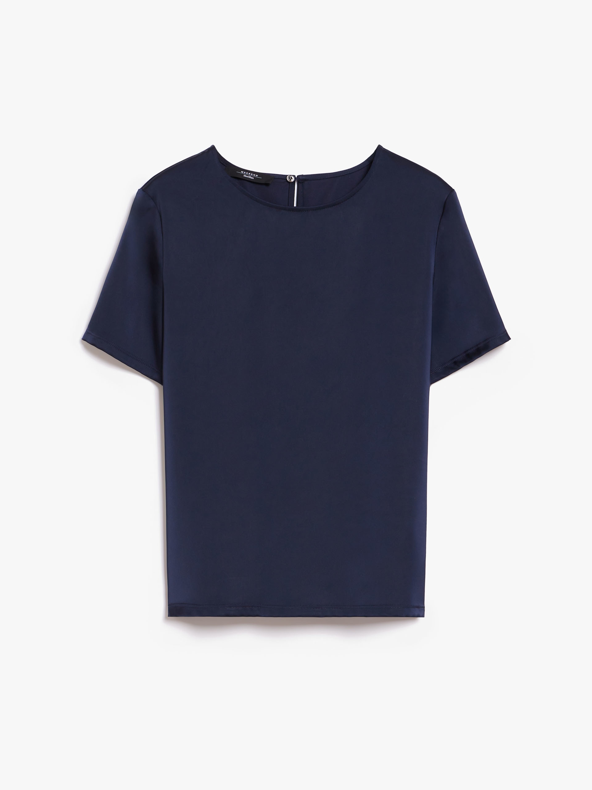 GILBERT Satin and jersey T-shirt - 1