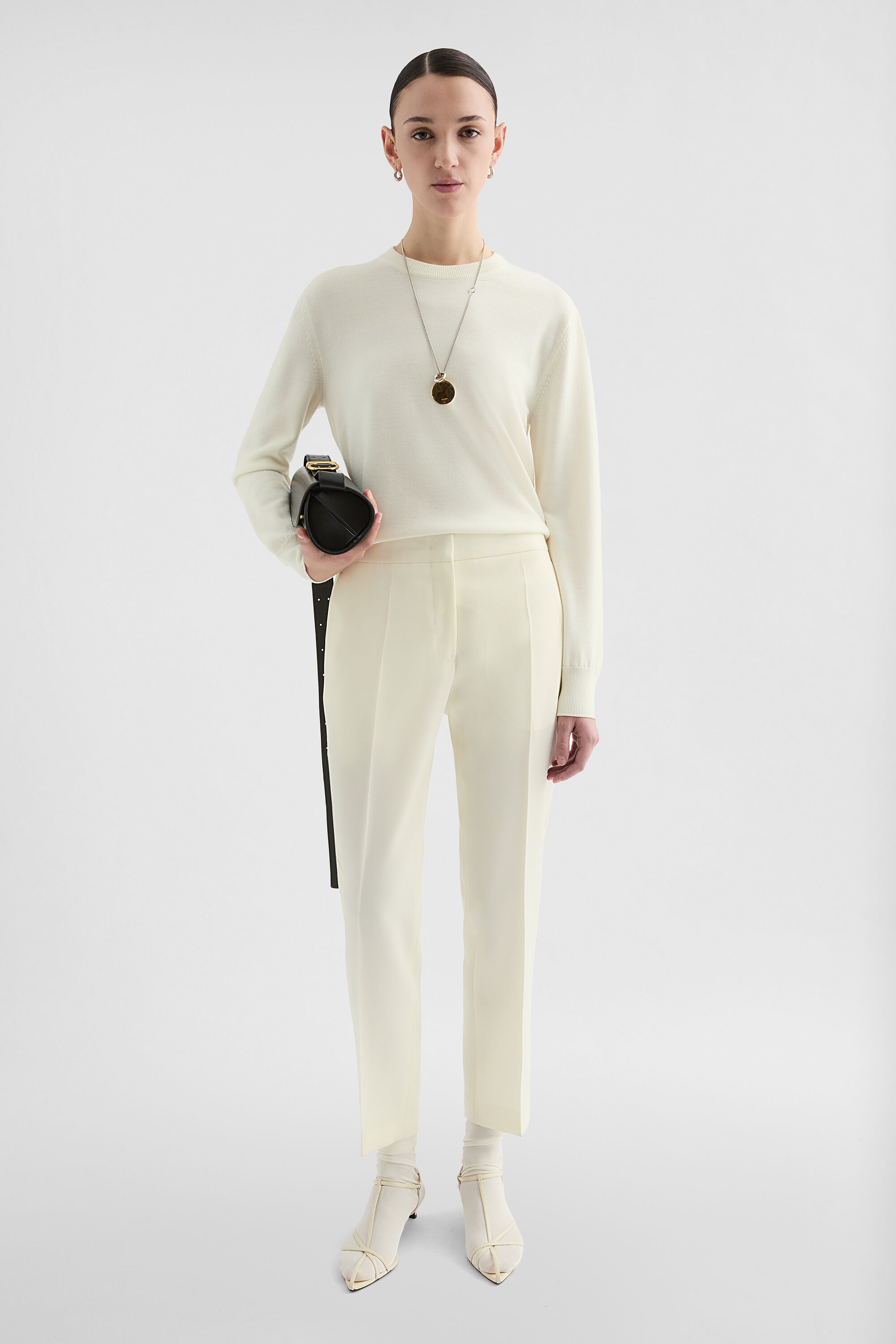 Wool Tailored Trousers - 6