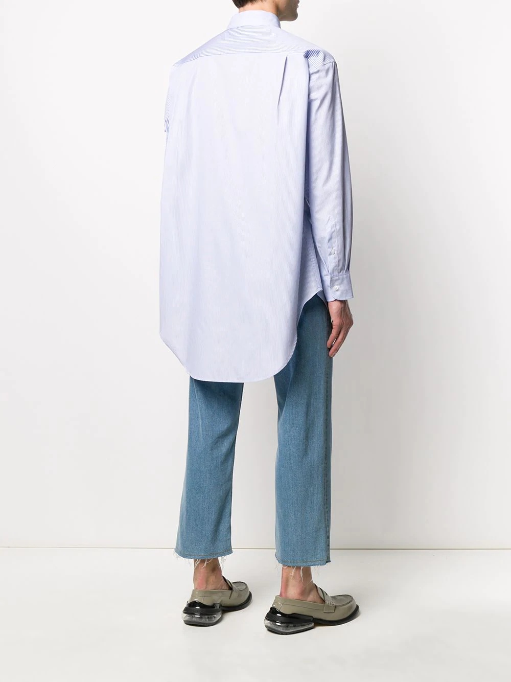 oversized asymmetric shirt - 4