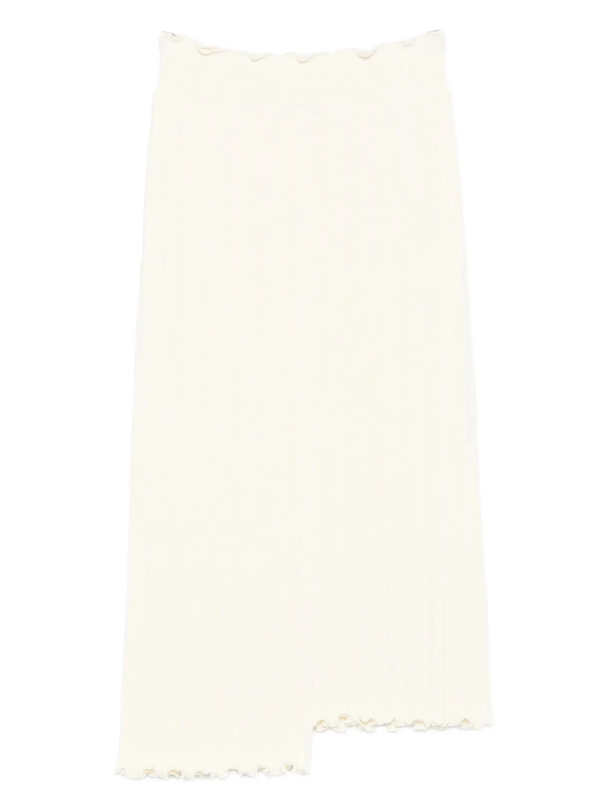 asymmetric midi skirt - 1