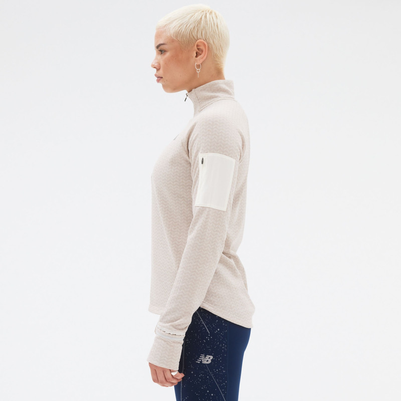 New Balance NB Heat Grid Half Zip outlook
