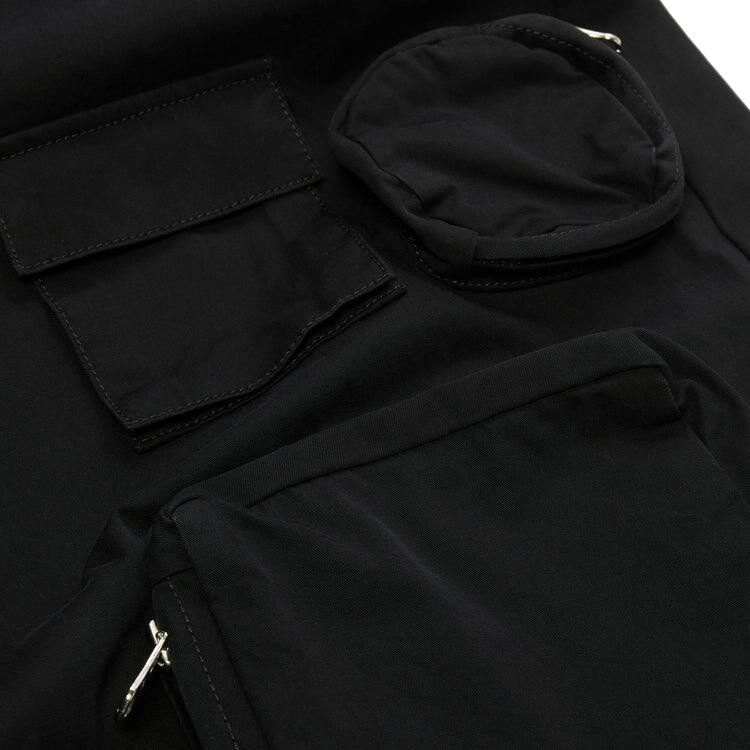 MM6 Maison Margiela Gabardine Cargo Pants 'Black' - 3