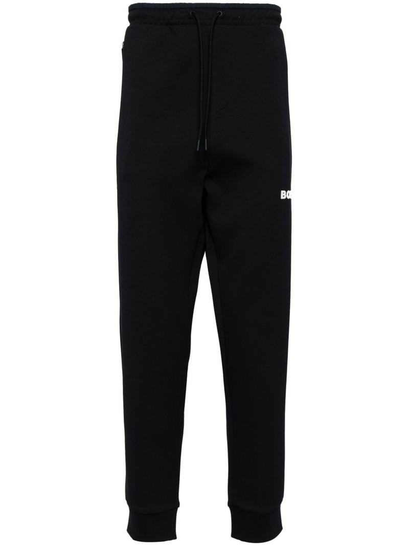 logo-print track pants 1