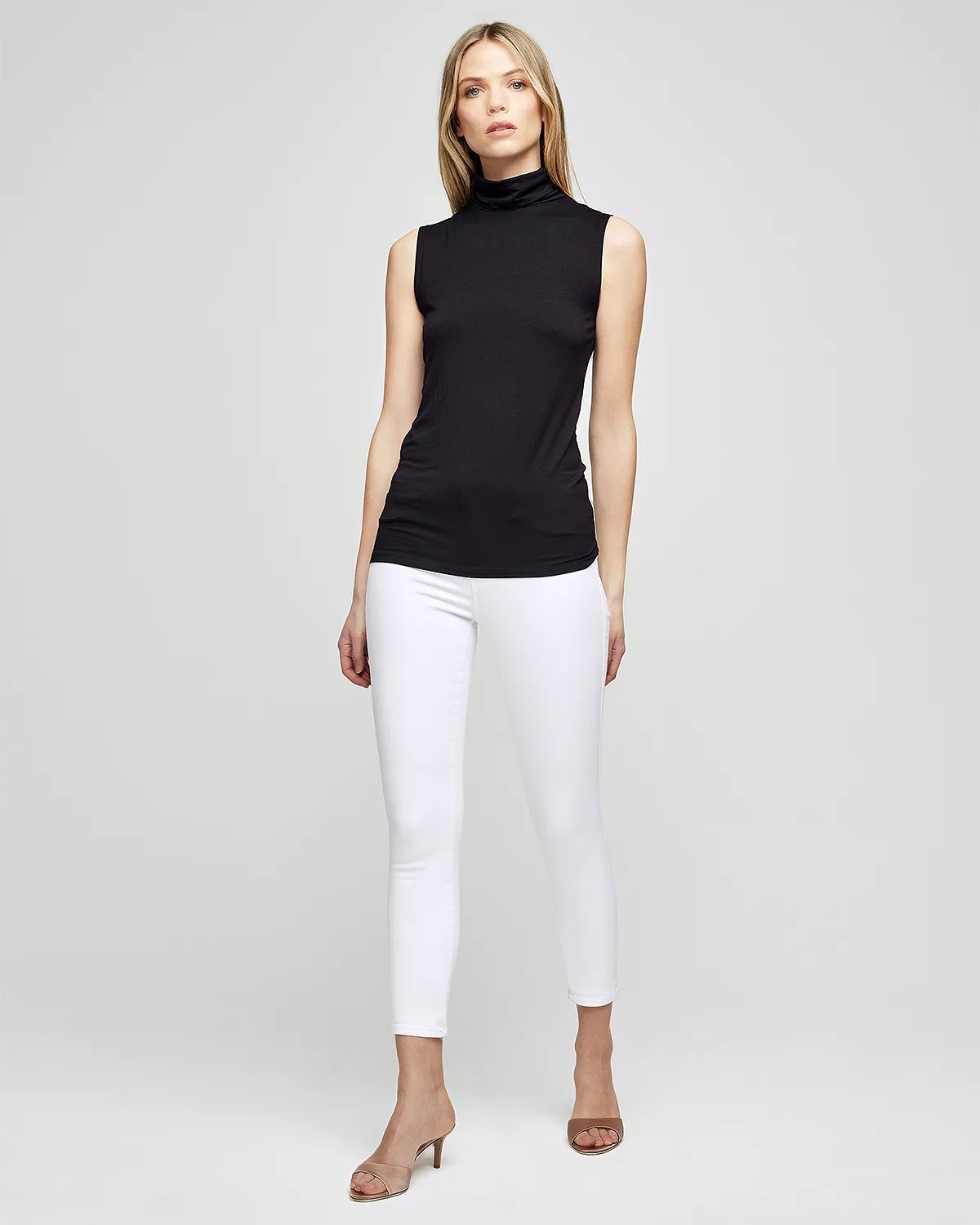 Ceci Sleeveless Turtleneck Top - 2