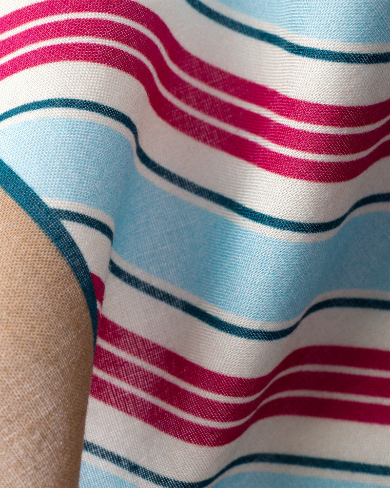 Prada Printed cotton twill scarf outlook