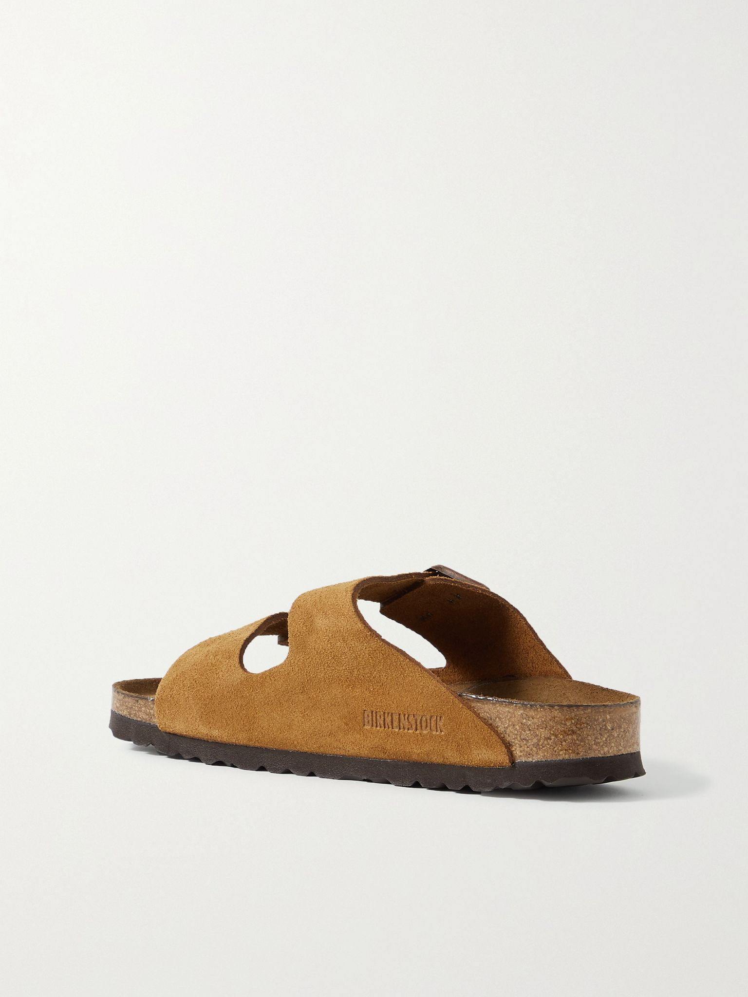 Arizona suede sandals Camel - 3
