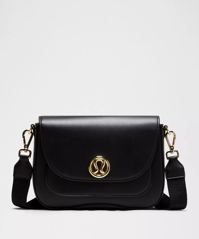 Leather Alternative Crossbody Bag 1.5L 1