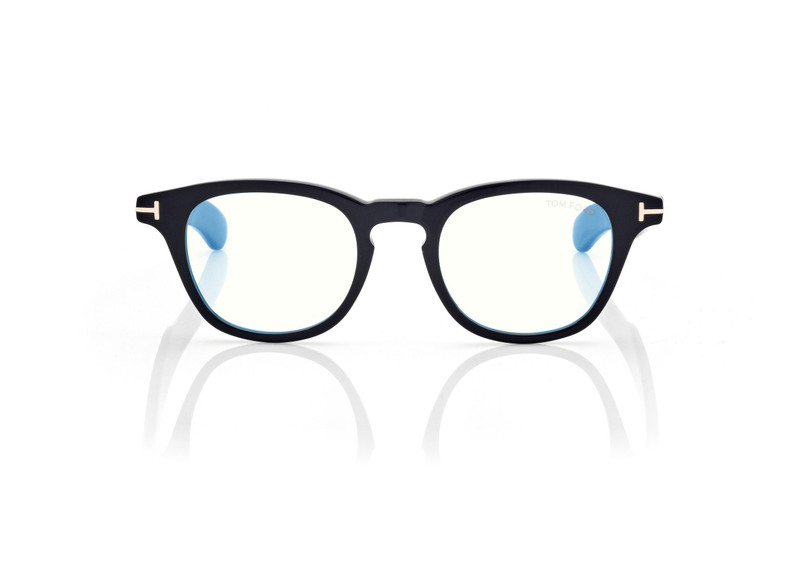 BLUE BLOCK ROUND OPTICALS 1