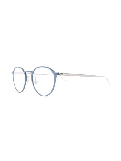 Montblanc round-frame optical glasses outlook