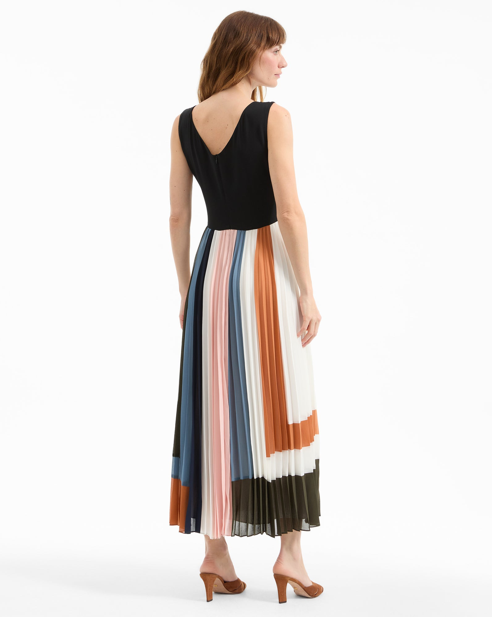 NELLY PLEATED MAXI DRESS - 5