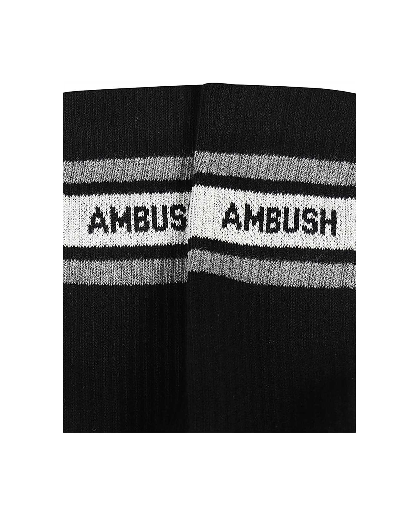 Logo Cotton Blend Socks - 2