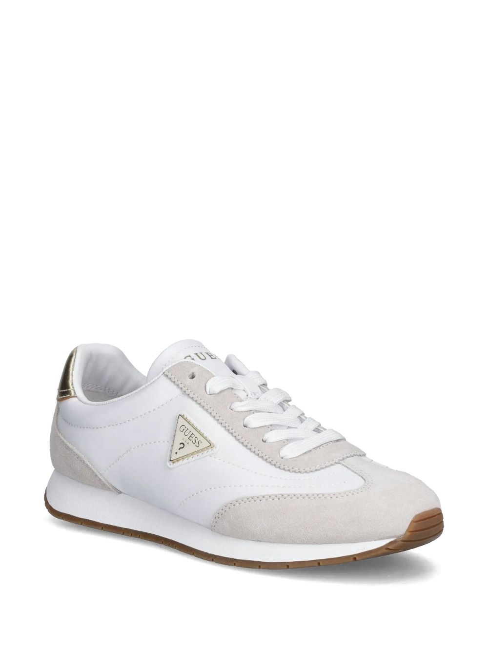 logo-plaque sneakers - 2