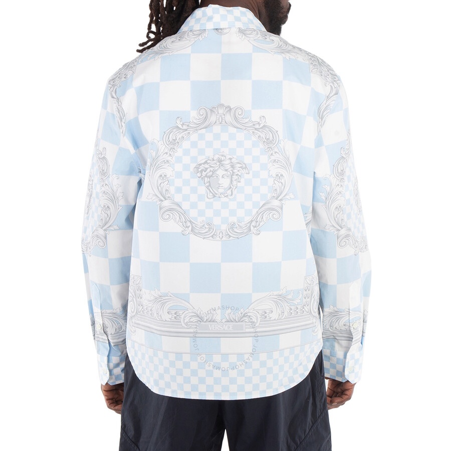 Versace Checkerboard Medusa Blouson Jacket - 5
